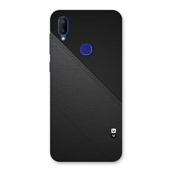 Black Polka Stripe Back Case for Vivo V11