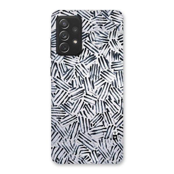 Black Tiny Uneven Back Case for Galaxy A72