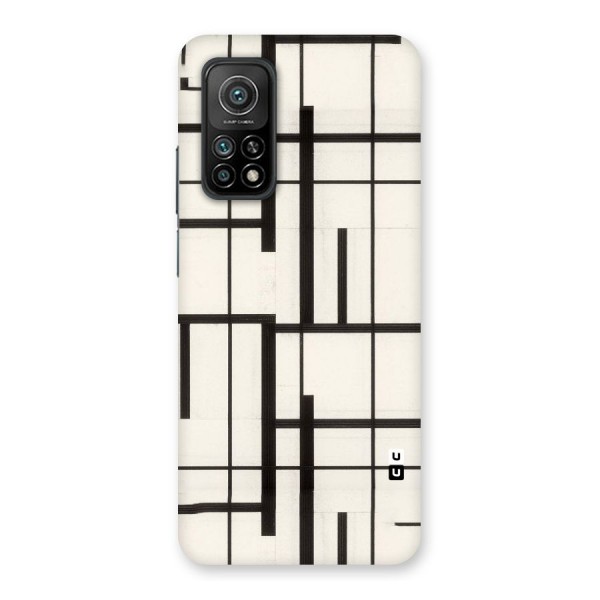 Black Unsymmetry Back Case for Mi 10T Pro 5G