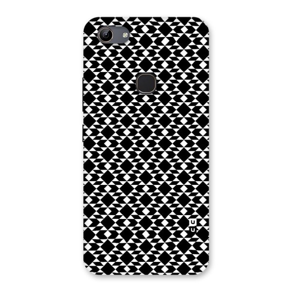 Black White Diamond Abstract Back Case for Vivo Y81