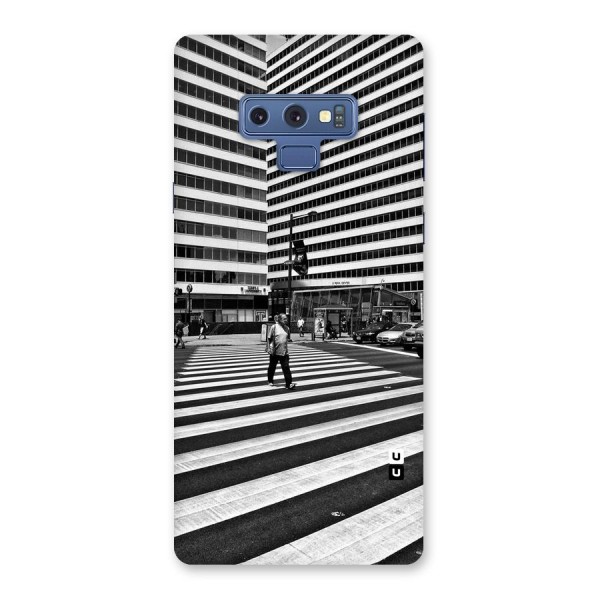 Black White Perspective Back Case for Galaxy Note 9