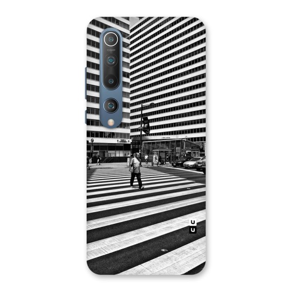 Black White Perspective Back Case for Mi 10