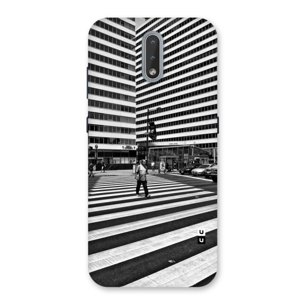 Black White Perspective Back Case for Nokia 2.3