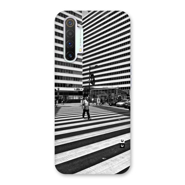 Black White Perspective Back Case for Realme X3 SuperZoom