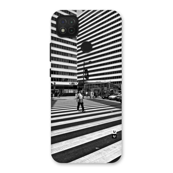 Black White Perspective Back Case for Redmi 9C