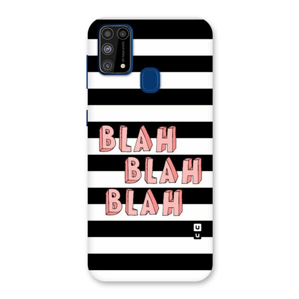 Blah Bold Stripes Back Case for Galaxy F41