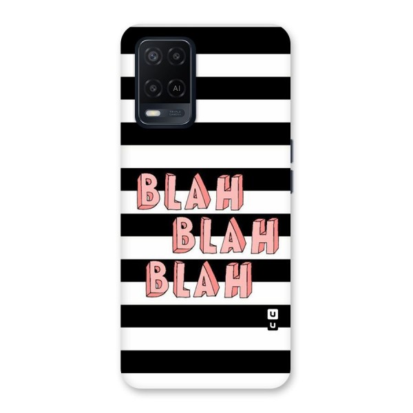 Blah Bold Stripes Back Case for Oppo A54