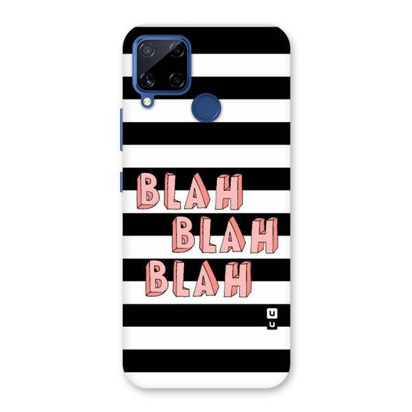 Blah Bold Stripes Back Case for Realme C12