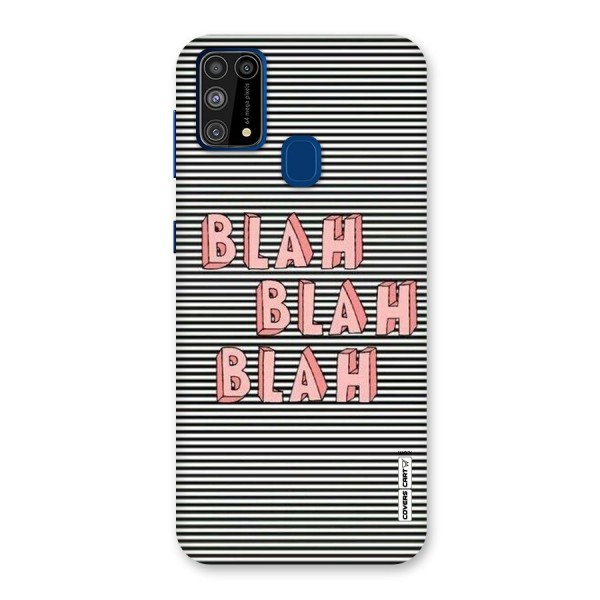 Blah Stripes Back Case for Galaxy F41