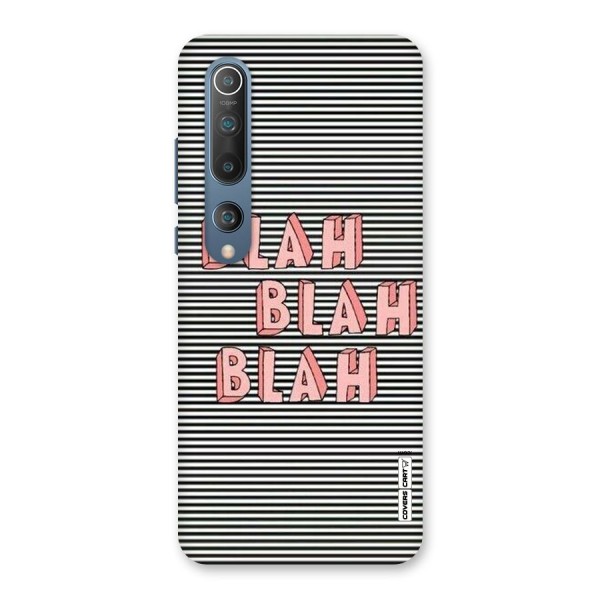 Blah Stripes Back Case for Mi 10