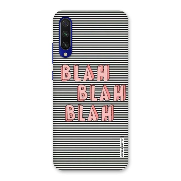 Blah Stripes Back Case for Mi A3