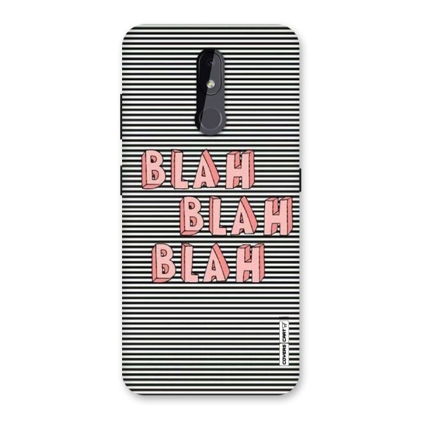 Blah Stripes Back Case for Nokia 3.2