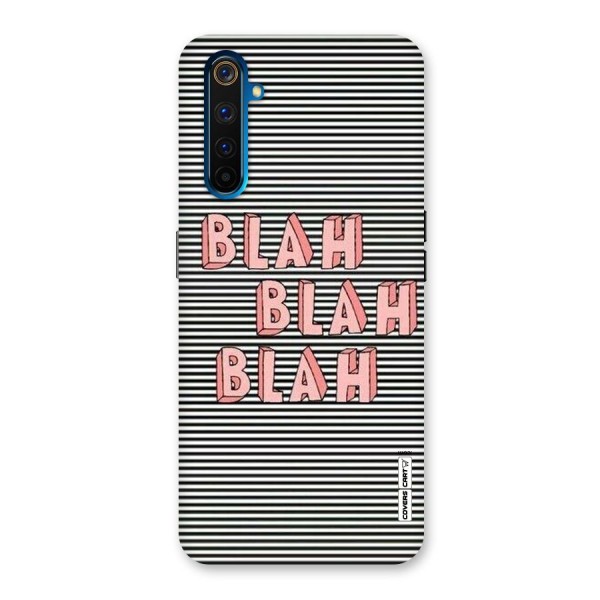 Blah Stripes Back Case for Realme 6 Pro