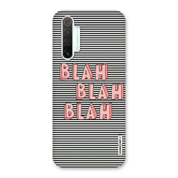 Blah Stripes Back Case for Realme X3