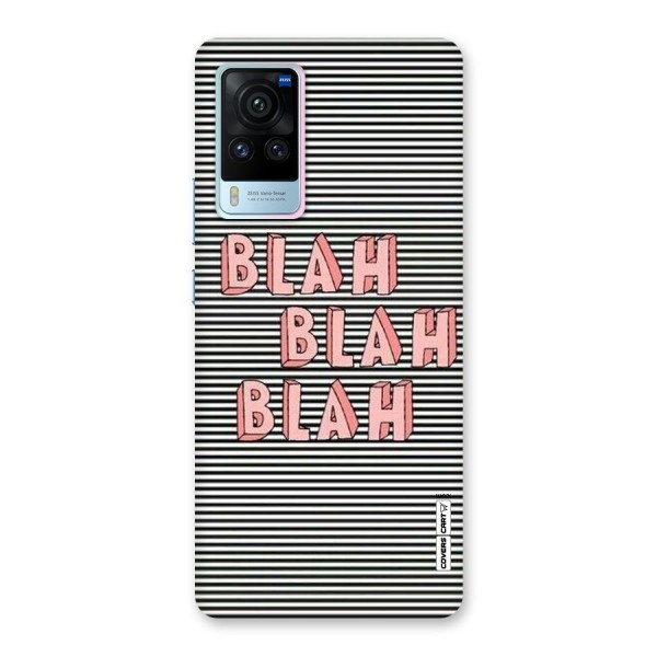 Blah Stripes Back Case for Vivo X60 Pro