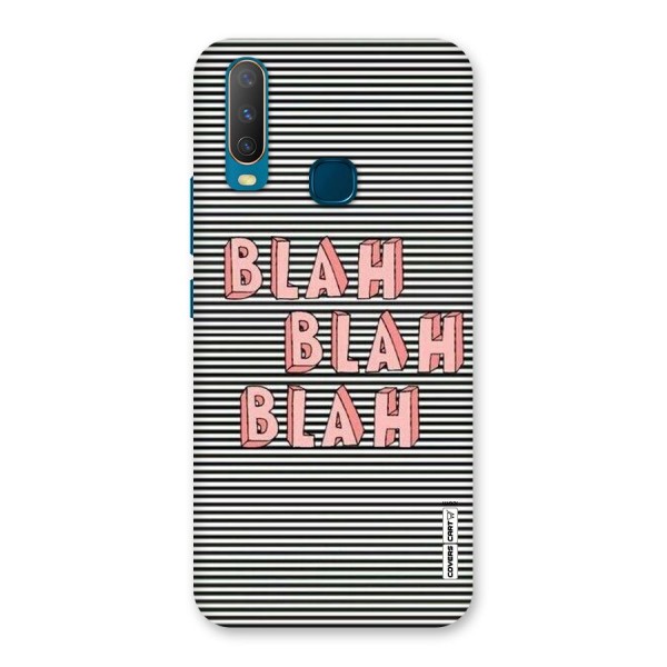 Blah Stripes Back Case for Vivo Y15