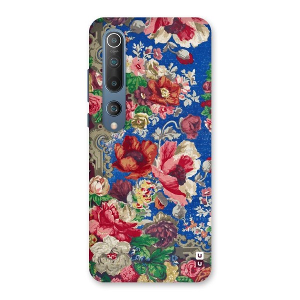 Block Printed Flowers Back Case for Mi 10