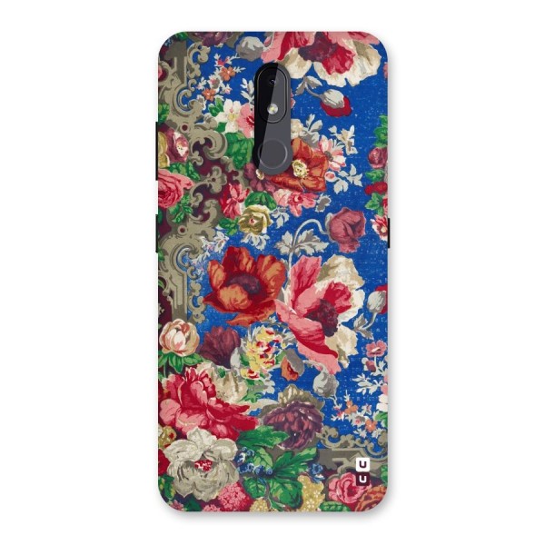 Block Printed Flowers Back Case for Nokia 3.2