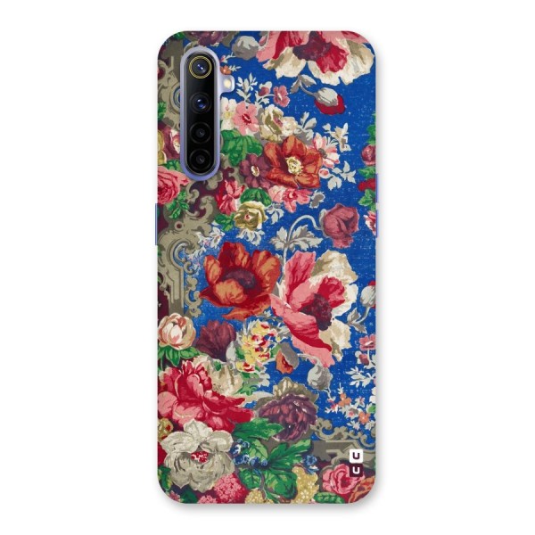 Block Printed Flowers Back Case for Realme 6