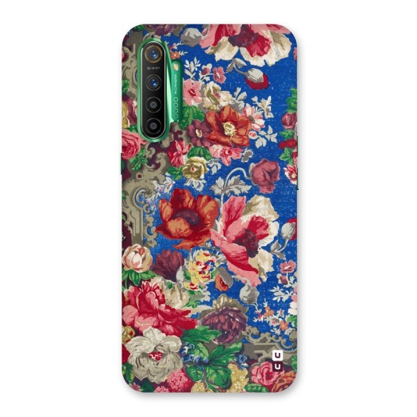 Block Printed Flowers Back Case for Realme X2