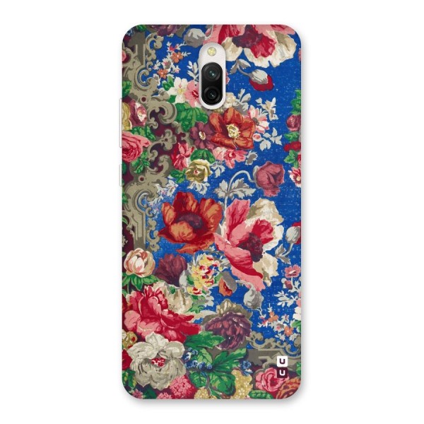 Block Printed Flowers Back Case for Redmi 8A Dual