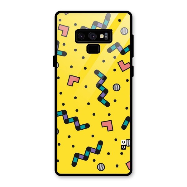 Block Shades Glass Back Case for Galaxy Note 9