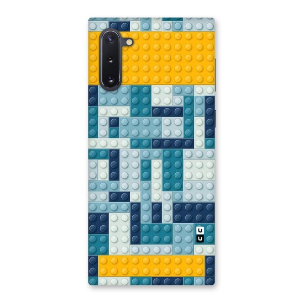 Blocks Blues Back Case for Galaxy Note 10