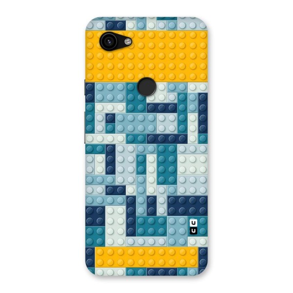 Blocks Blues Back Case for Google Pixel 3a XL