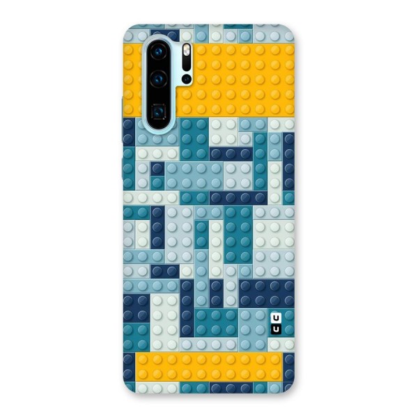 Blocks Blues Back Case for Huawei P30 Pro