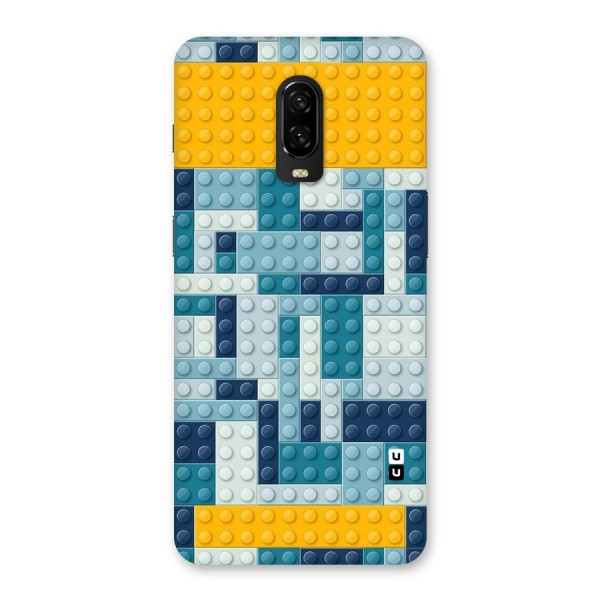 Blocks Blues Back Case for OnePlus 6T