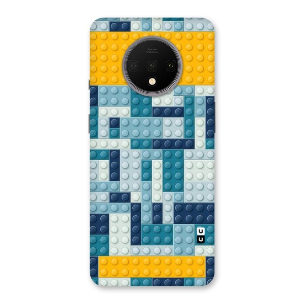 Blocks Blues Back Case for OnePlus 7T