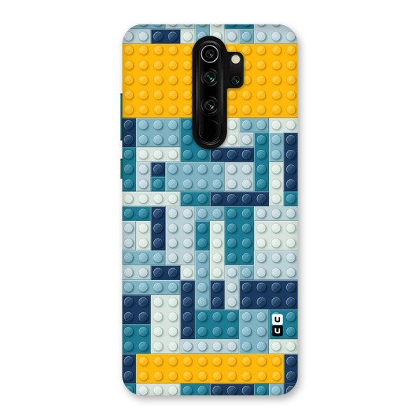 Blocks Blues Back Case for Redmi Note 8 Pro