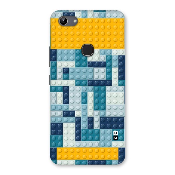 Blocks Blues Back Case for Vivo Y81