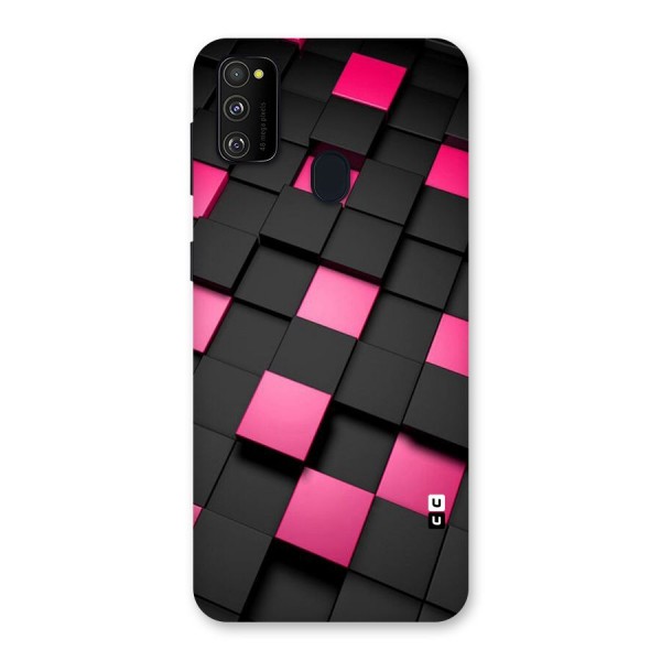 Blocks Diagonal Back Case for Galaxy M21