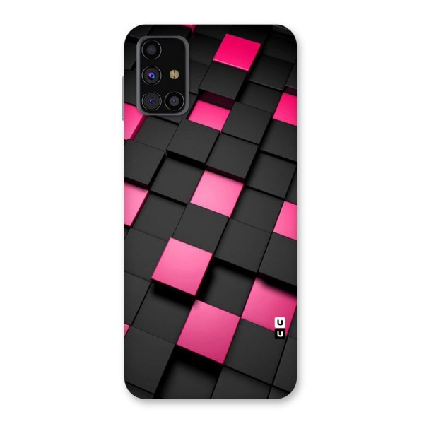 Blocks Diagonal Back Case for Galaxy M31s