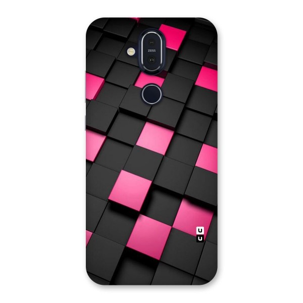 Blocks Diagonal Back Case for Nokia 8.1