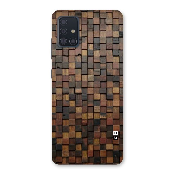 Blocks Of Wood Back Case for Galaxy A51