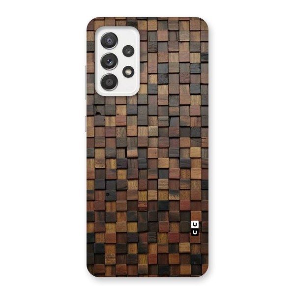 Blocks Of Wood Back Case for Galaxy A52