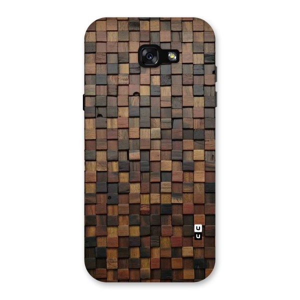 Blocks Of Wood Back Case for Galaxy A7 (2017)