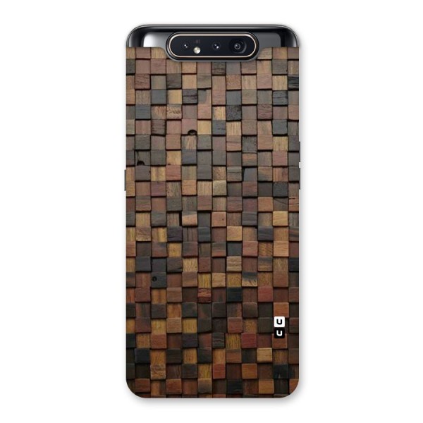 Blocks Of Wood Back Case for Galaxy A80