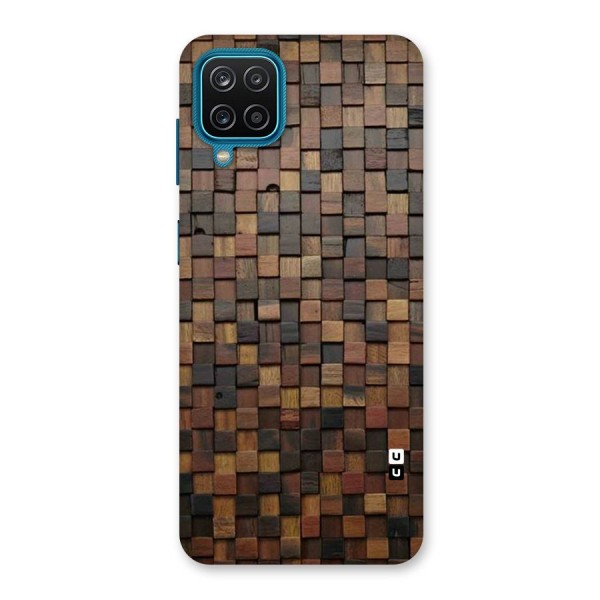 Blocks Of Wood Back Case for Galaxy F12