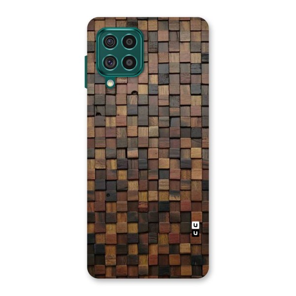 Blocks Of Wood Back Case for Galaxy F62