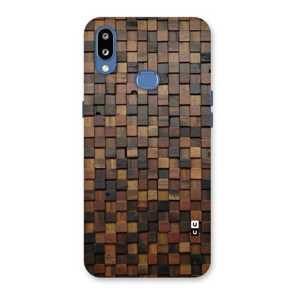 Blocks Of Wood Back Case for Galaxy M01s