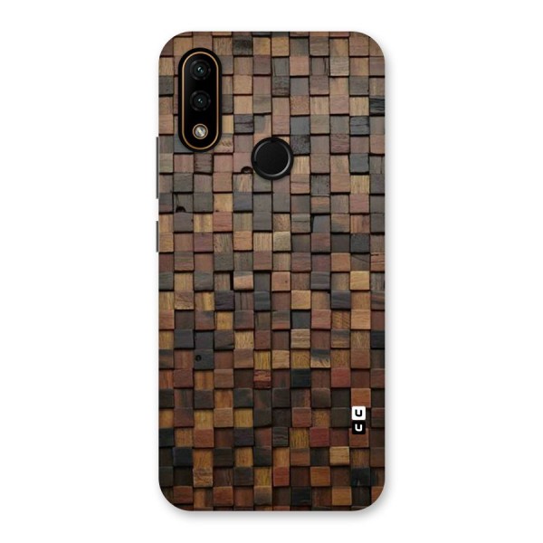 Blocks Of Wood Back Case for Lenovo A6 Note