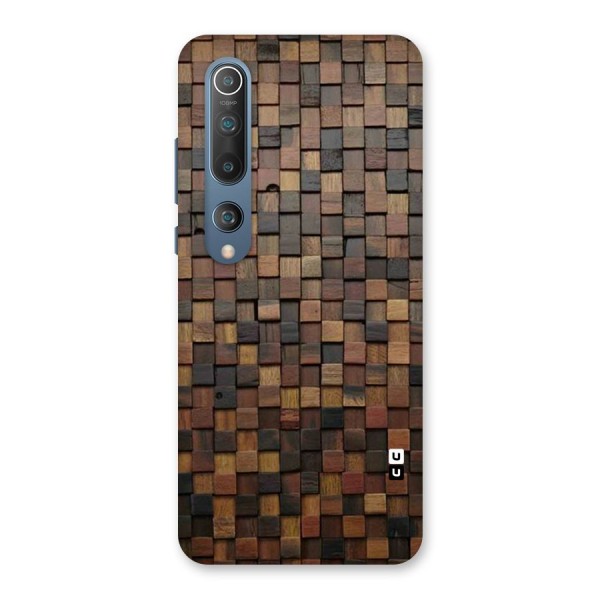 Blocks Of Wood Back Case for Mi 10