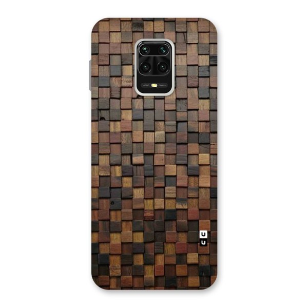 Blocks Of Wood Back Case for Poco M2 Pro