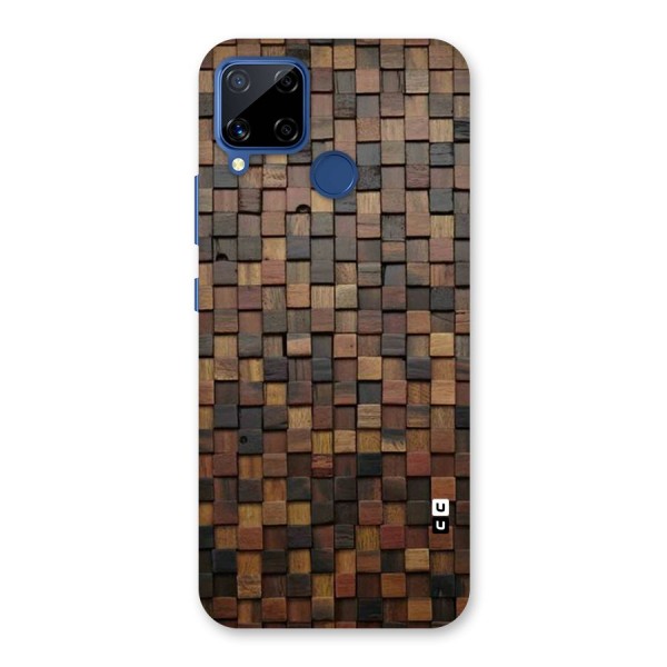 Blocks Of Wood Back Case for Realme C12