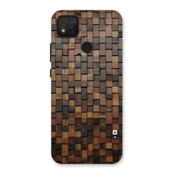 Blocks Of Wood Back Case for Redmi 9C