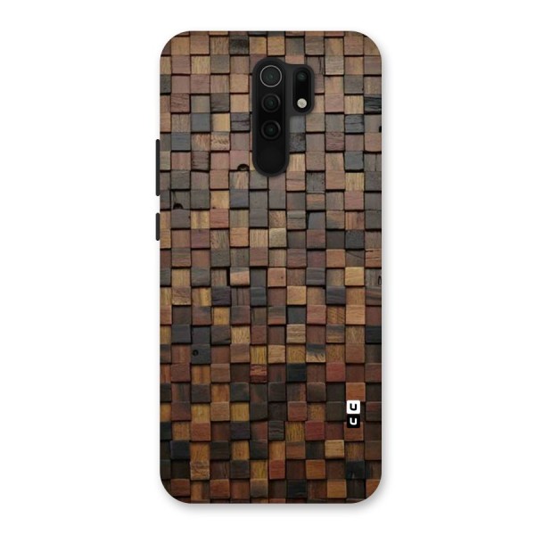 Blocks Of Wood Back Case for Redmi 9 Prime