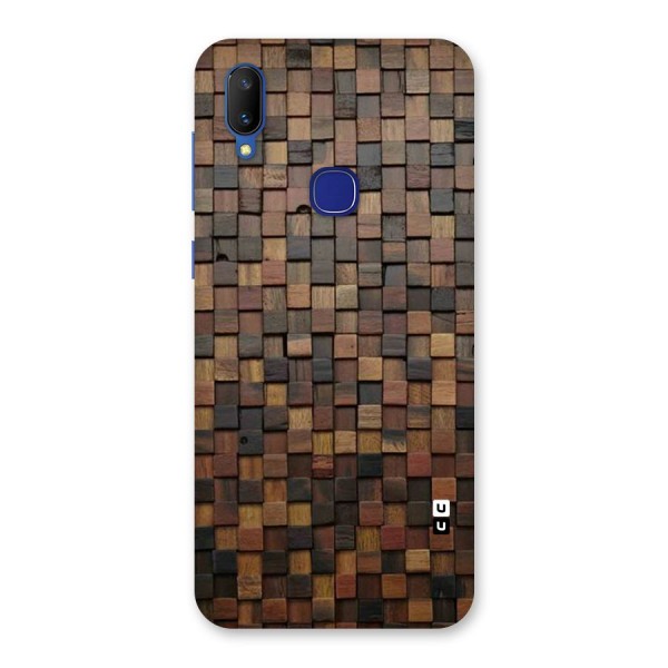 Blocks Of Wood Back Case for Vivo V11